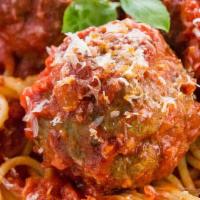 Spaghetti & Meatballs - Large · 