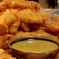 Chicken Fingers · 4 pieces with honey mustard or BBQ sauce