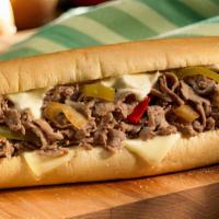 Cheese Steak Sandwich · roast beef, provolone cheese and carmelized onion