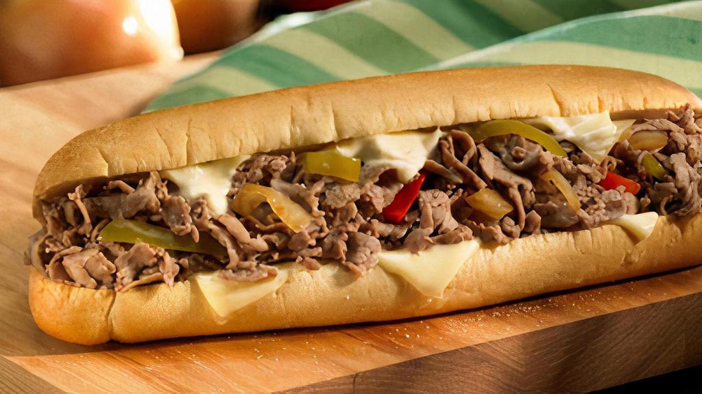 Cheese Steak Sandwich · roast beef, provolone cheese and carmelized onion