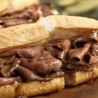 Roast Beef & Mushrooms · caramelized onions, mozzarella, in a gravy reduction