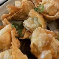 Shrimp Wonton · Shrimp wontons can be fried with a spicy homemade soy based sauce on the side or steamed in ...
