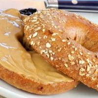 Bagel With Peanut Butter · 
