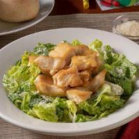 Kids Chicken & Salad · Romaine lettuce, romano cheese and broiled chicken with choice of dressing.
