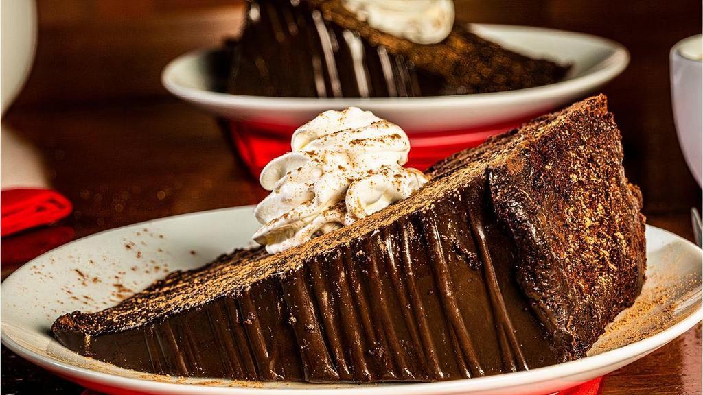 Double Dark Chocolate Cake · 