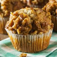 Banana Nut Muffin · Light and fluffy muffins are made with bananas and pecans.
