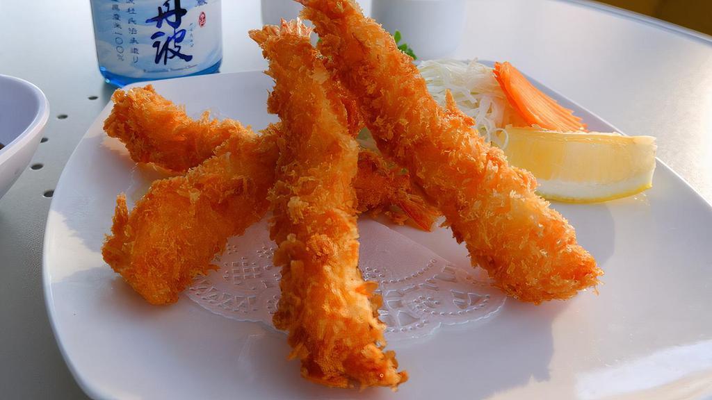 Ebi Fry · Deep fried breaded shrimp w/ Tempura sauce