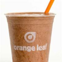 Chocolate Shake · Orange leaf brownie batter or chocolate yogurt blended with hershey’s® chocolate syrup  crea...