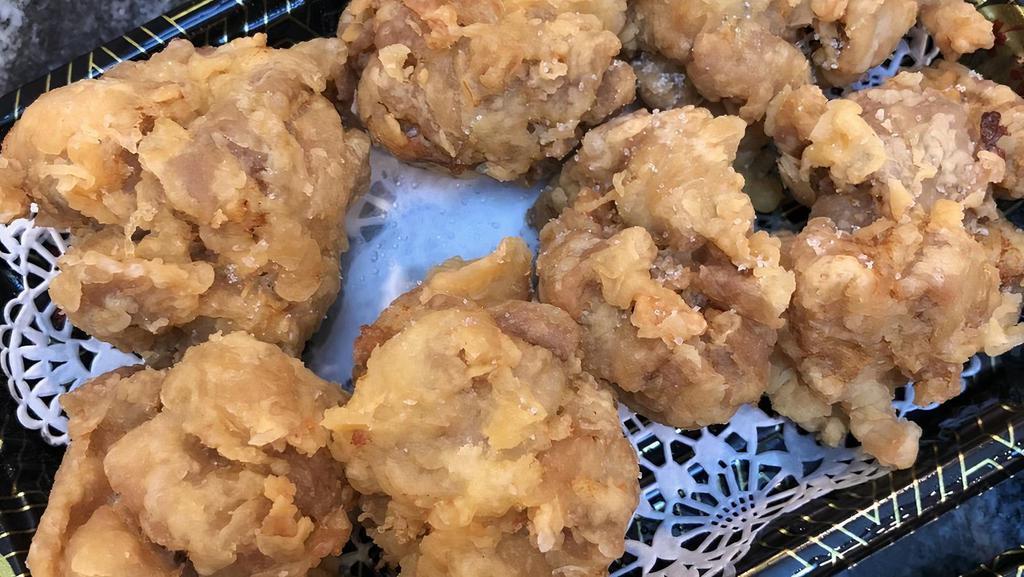 Tatsuta Age · Deep fried boneless chicken.