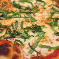 Mozzarella Pizza · Tomato and Basil