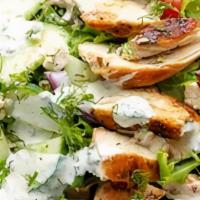 Chicken Over Salad · 