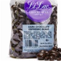 Espresso Beans (Dark) (1/2 Lb) · Dark. 1/2 lb. Bag. Chocolate covered malted balls.