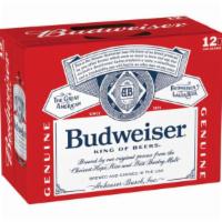 Budweiser - 12 Pack Cans · 