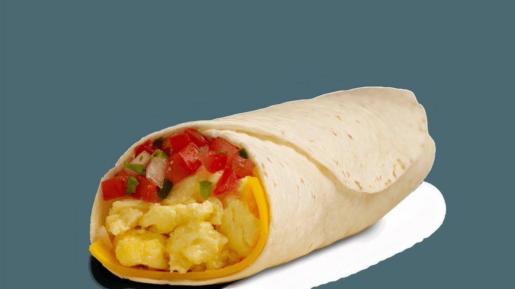 Burrito - Scrambled Eggs - Ham · Contains: Cheddar, Fresh Salsa, Scrambled Eggs, Ham, Tortilla Burrito