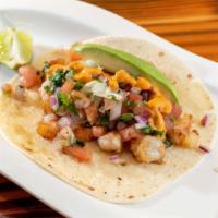 Taco'S · A soft corn tortilla taco with the protein of your choice topped with lettuce, tomato, onion...