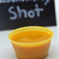 Immunity Shot(2Oz) · Orange, ginger, turmeric and black pepper.