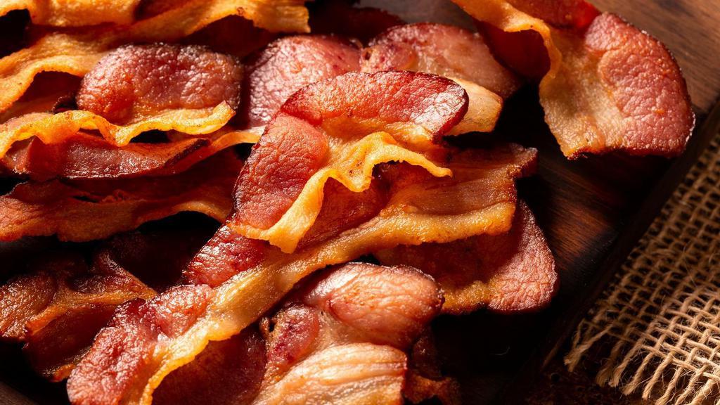 Bacon · Crispy bacon.