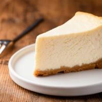New York Cheesecake · Creamy cheesecake with a buttery crust.