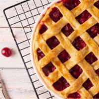 Fruit Pie · Freshly baked pie with a buttery crust and filled with the fruit of choice.