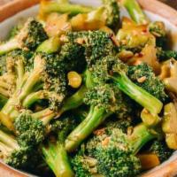 Broccoli With Garlic Sauce · With white rice. Hot and spicy.