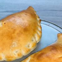 Cheese Calzone · Served with french fries.