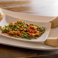 Fosalia · String bean | Carrot | Caramelized Onions