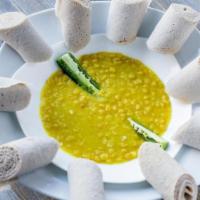 Yater Kik · Yellow split Pea | Onion | Jalapeno | Intricate Spice Blend