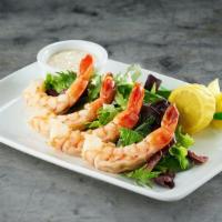 Shrimp Cocktail · Chilled jumbo shrimp, choice of creole remoulade sauce or New Orleans-style cocktail sauce. ...