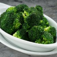 Fresh Broccoli · Simply steamed. 80 cal.