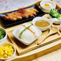 Fried Pork Tonkatsu Bento Box · 