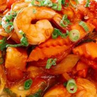 S-4 Sweet And Sour · Pineapple, tomato, cucumber, onion, and scallion in sweet and sour sauce. **If you need plas...