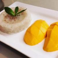 Mango Sticky Rice · **If you need plastic utensils, please request.**