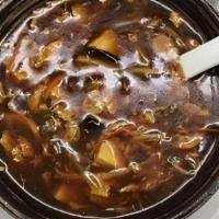 Hot And  Sour Soup · Tofu & vegetables in spicy soup.