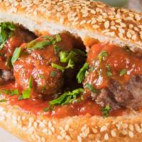 Meatball Sandwich  · Customized-to-order Meatball sandwich.