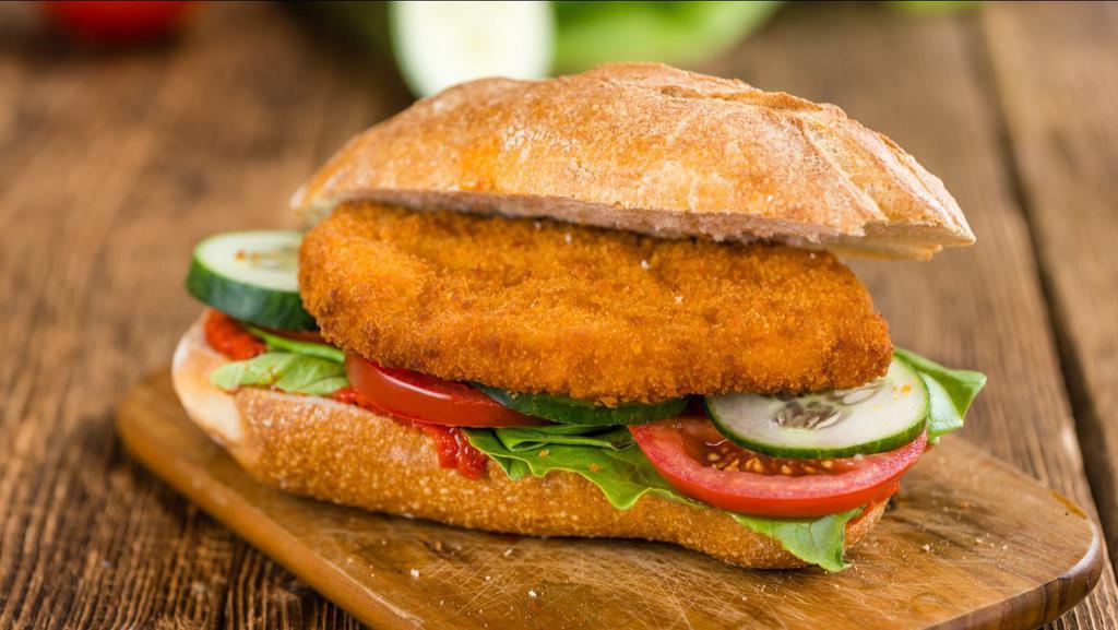 Chicken Cutlet Sandwich · Customized-to-order Chicken Cutlet sandwich.