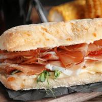 Prosciutto Sandwich · Customized-to-order Prosciutto sandwich.