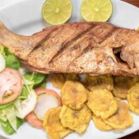Red Snapper · Fried grilled or marinated. parge roja frida a la parrilla and marinade.