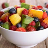 Fruit Salad · Fresh cut seasonal fruit salad.
