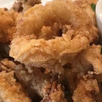 Fried Calamari · Served w/ side of marinara