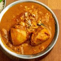 Coondapur Kori · Coconut chicken curry from Mangalore.