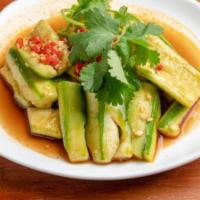 Cold Marinated Cucumber · little spicy
