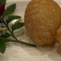 Deep Fried Glutinous Rice Dumpling · With Pork &Dry  Shrimp