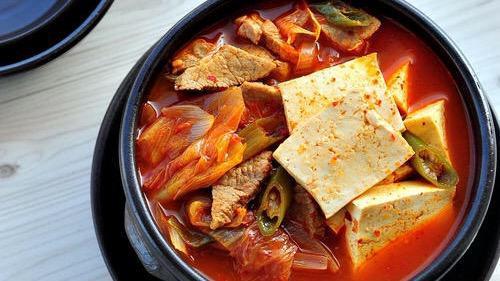 Tofu Kimchi Soup · 