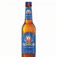 Erdinger Non-Alcoholic · Great non-alcoholic weissbier. 0.33L bottle. less than 0.5% ABV.