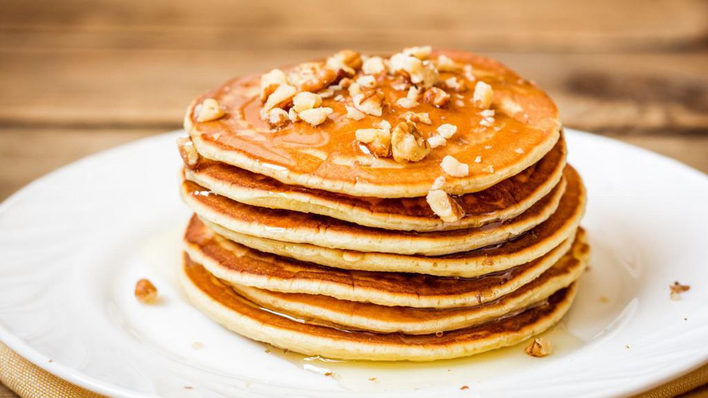 Walnuts Pancakes · Delicious fluffy pancakes with delicious walnuts.