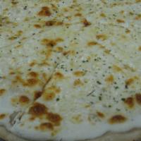 White Pie · Ricotta Cheese & Mozzarella Cheese