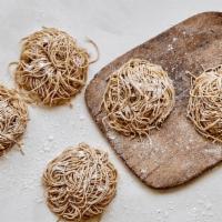Whole Wheat Noodles (Uncooked) · A sleeve containing five of our 5 oz-wt portions of our whole wheat noodles.  Perfect for ma...