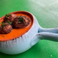 Asparagus Kofta · Homemade cheese and vegetables dumplings cooked in creamy sauce