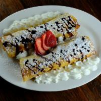 Double Cheese Crepes · 