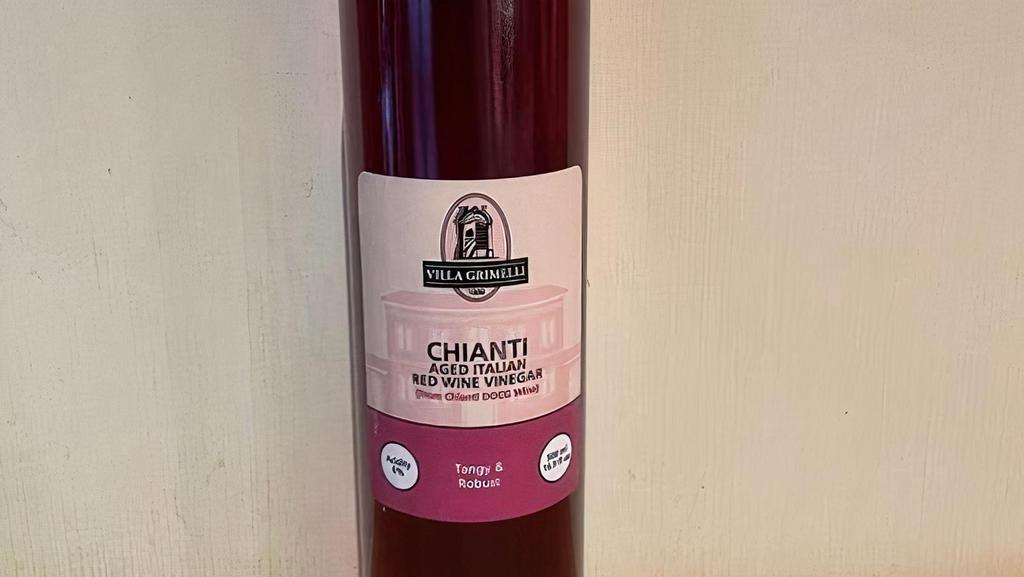 Villa Grimelli Aged Chianti Vinegar · This new single vineyard line embraces the more regional wines of Italy, allowing creative chefs and consumers all over the world to give unique flavor to their meal